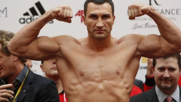 Владимир Кличко подкрепи Дани Алвеш