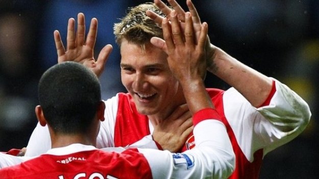 Бендтнер на линия за мача с Брага