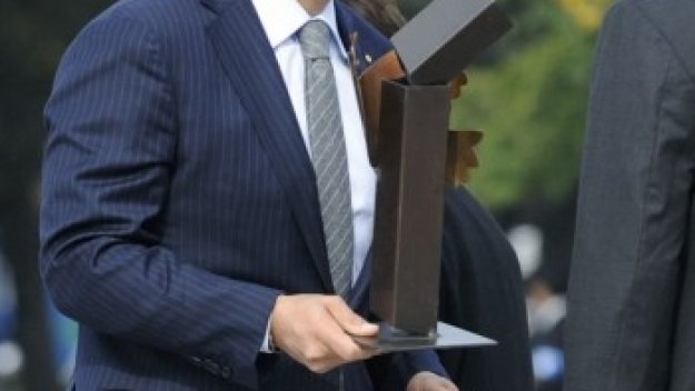 Платини и Роби Баджо в Залата на славата в Италия