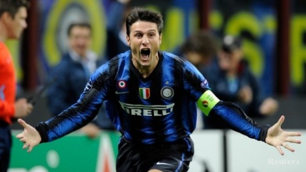 Санети играе мач №800 за Интер