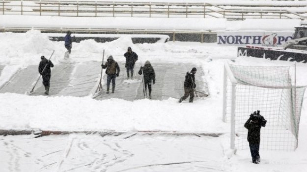Още един мач от Серия А падна жертва на снега