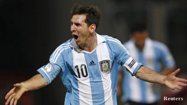 Аржентина срази Парагвай, Меси бележи + ВИДЕО