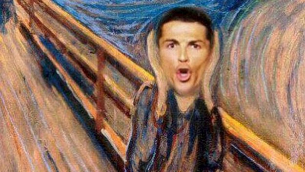 Най-смешните колажи не подминаха Роналдо и Меси + СНИМКИ