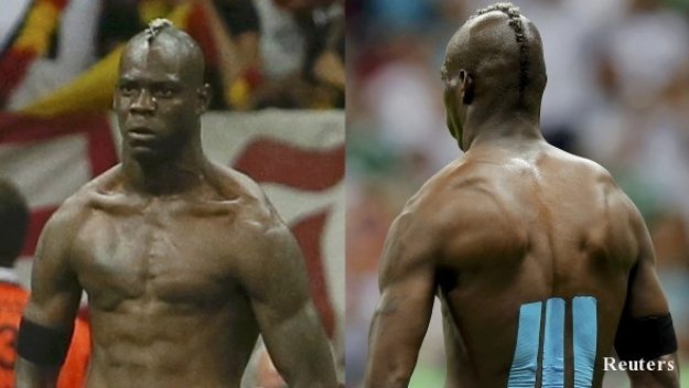 Балотели скара Линда Еванджелиста и Наоми Кембъл