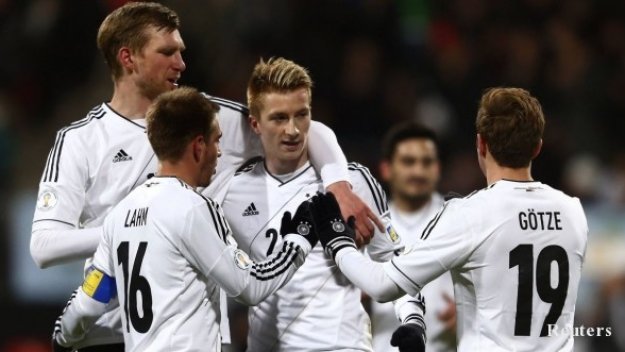 Трио от Дортмунд донесе победата на Германия над Казахстан