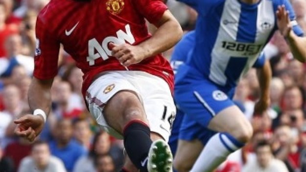 Новаците на Юнайтед разпиляха Уигън