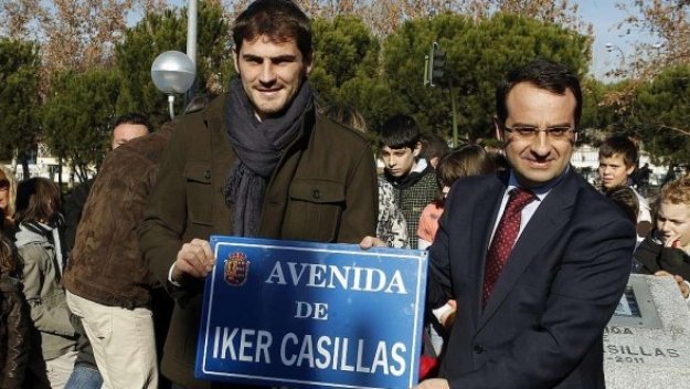 Кръстиха улица на Икер Касияс