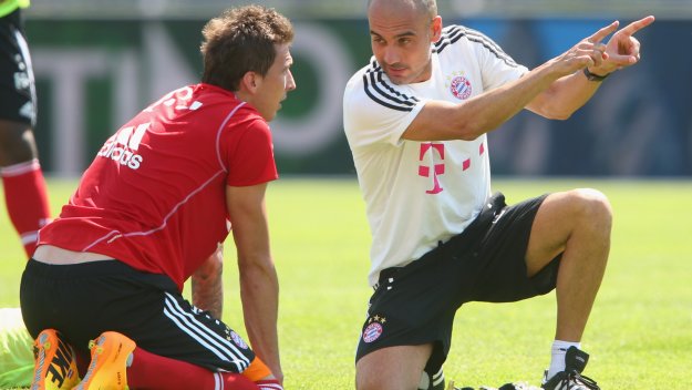 Гуардиола показал вратата на Марио Манджукич