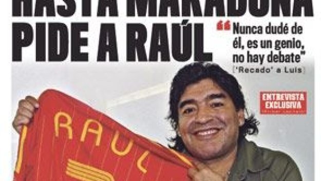 Марадона: Раул е гений