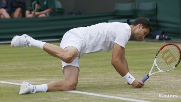 Гришо: Тревата на &quot;Уимбълдън&quot; никога не е била толкова хлъзгава