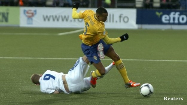 Фарьорите уплашиха Швеция