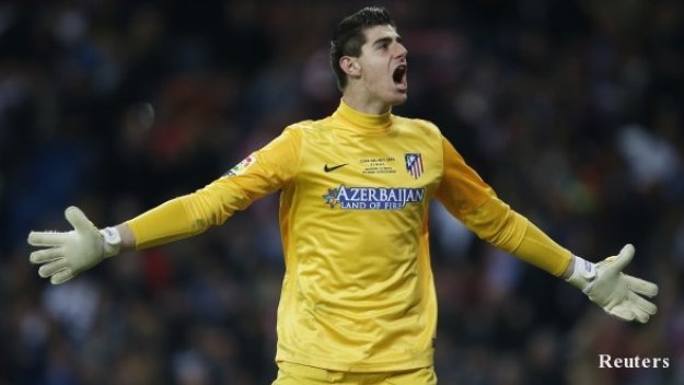 Челси остави Куртоа в Атлетико Мадрид