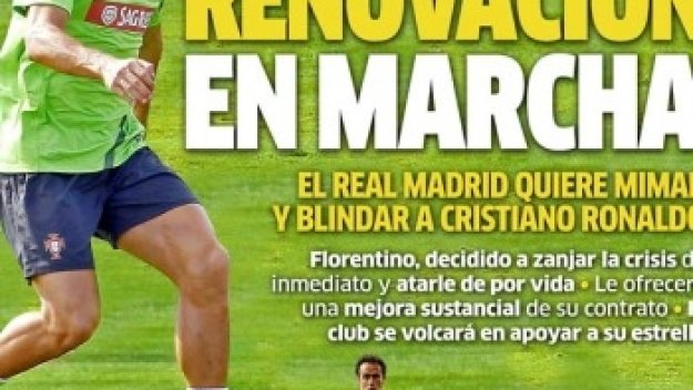 Перес дава доживотен договор на Роналдо