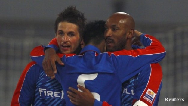 Анелка с гол при равенство на Шенхуа