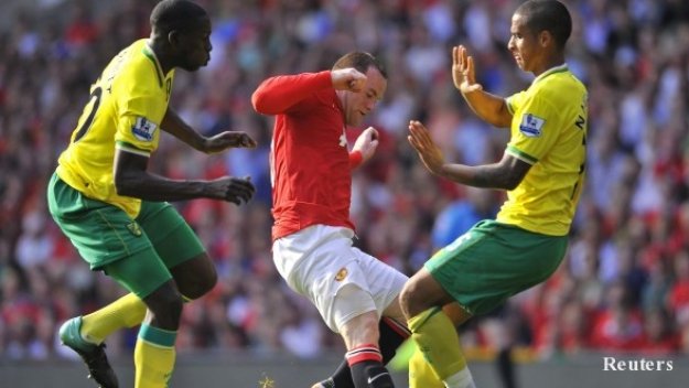 Юнайтед с късметлийска победа над Норич