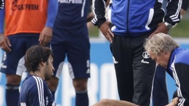 Раул стресна Хууб Стевенс при първата тренировка на холандеца