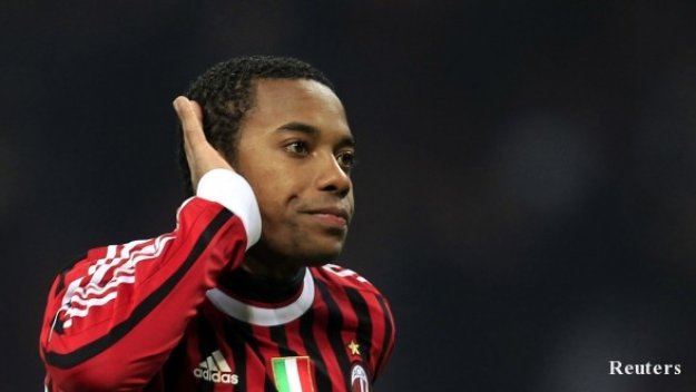 Робиньо обърна глезен, под въпрос е за мача с Парма