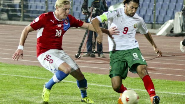 През 2013 г. чехите ни победиха с 1:0 в София.