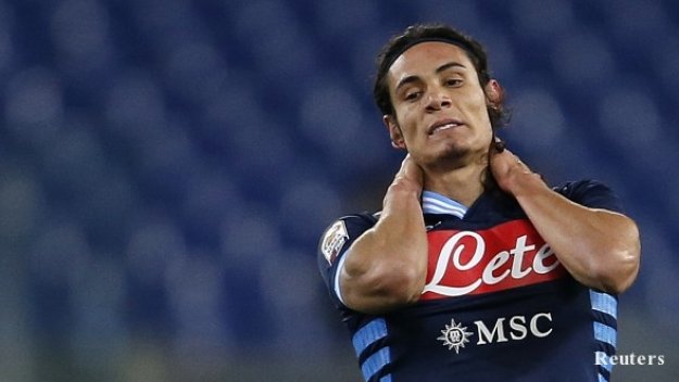 В Англия: Манчестър Сити взима Кавани за 60 милиона през лятото