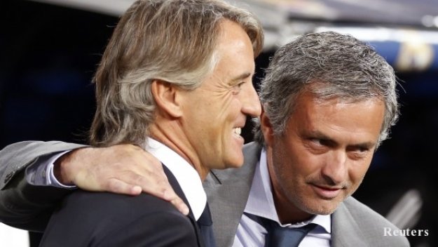 Жозе се подиграва на Манчини