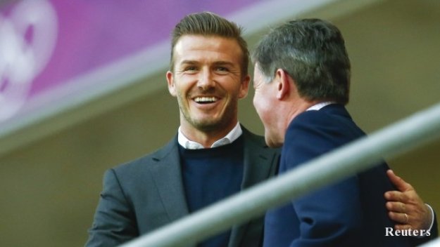 Бекъм окуражи женския футболен отбор на Великобритания