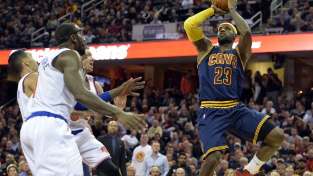 Никс развали празника на ЛеБрон