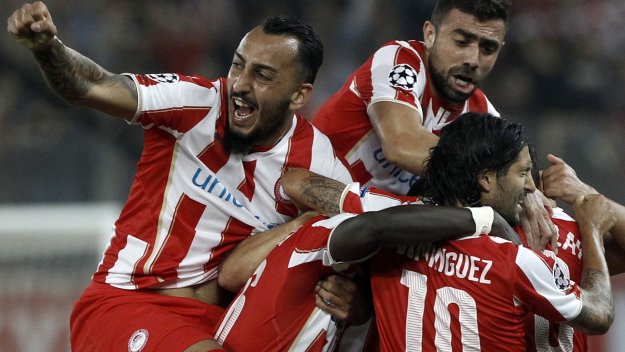 Олимпиакос удари Атлетико с 3:2