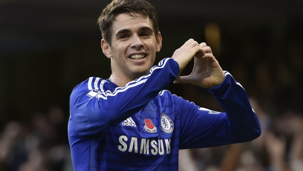 Оскар преподписа с Челси