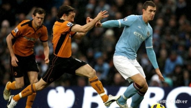 Сити на върха след инфарктен успех над Уулвс, Джеко с асистенция