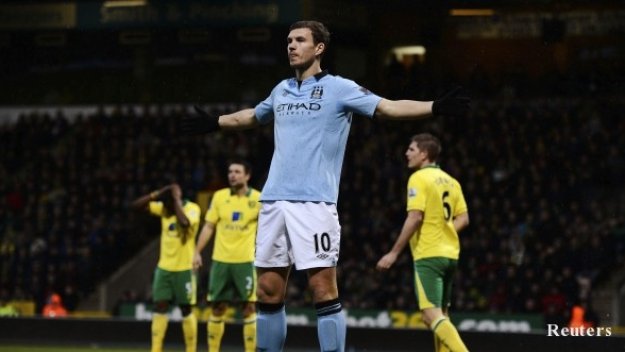 Един Джеко може да премине в Борусия Дортмунд през лятото