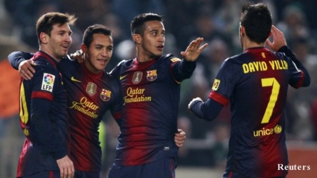 Барса на 3 гола от нов рекорд