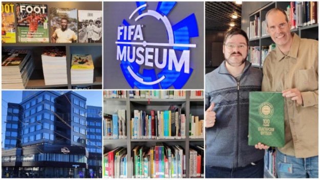 БФС дари две книги на библиотеката на ФИФА