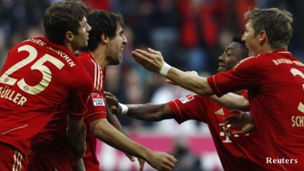 Байерн Мюнхен разкъса Хановер с 5:0