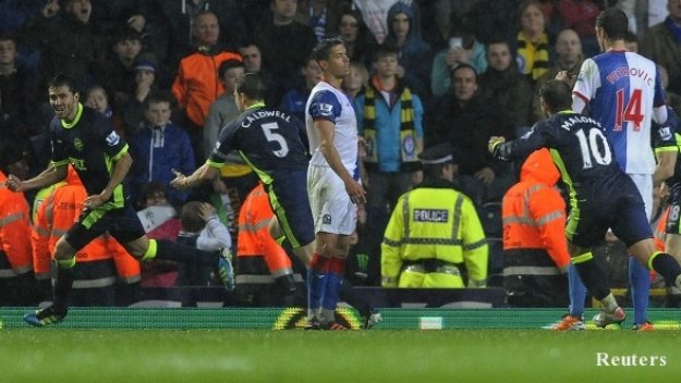 Уигън се спаси за сметка на Блекбърн + ВИДЕО