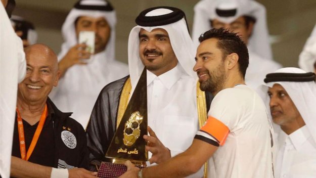 Шави с първи трофей след ерата в Барса