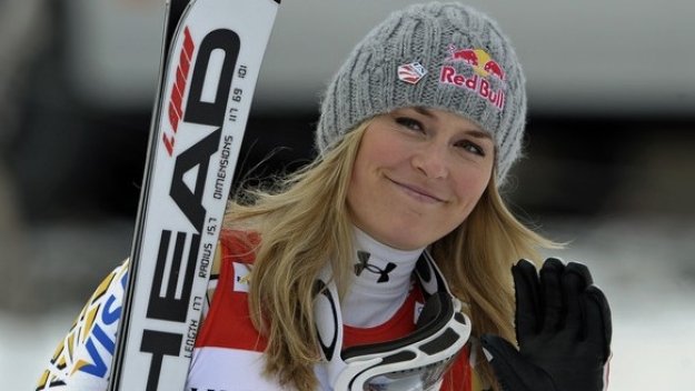 Линдзи Вон водачка след първия манш на супер комбинацията