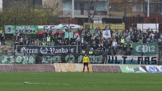 500 ултраси на Берое ще подкрепят "зелените" срещу Литекс