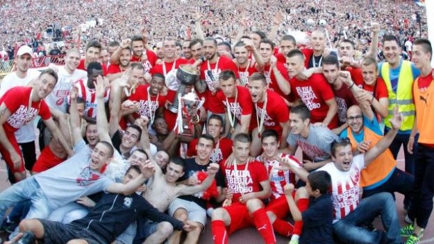 Цървена звезда с първа титла от 2007 година насам
