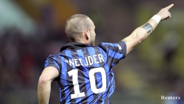 Уесли Снайдер кани Ариен Робен в Интер