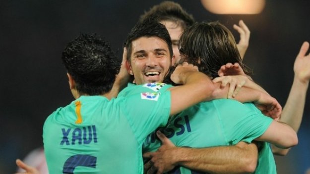 Барса смля Алмерия за назидание на Реал