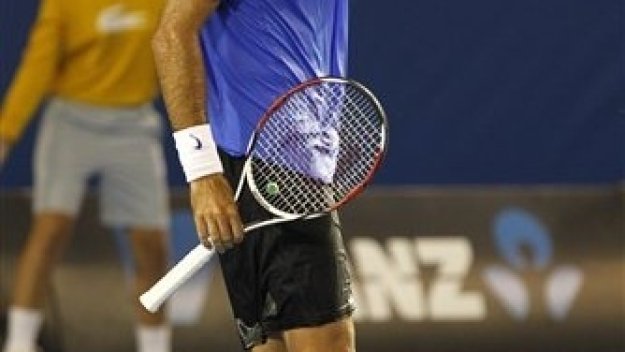 Дел Потро се бори мъжки, но не издържа и отпадна