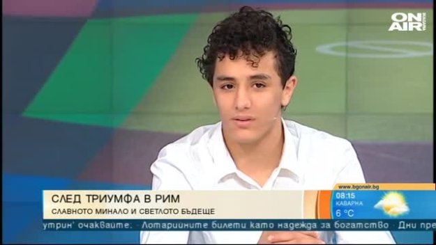 Новата звезда в борбата Едмонд Назарян: Обичам спорта и ученето + ВИДЕО