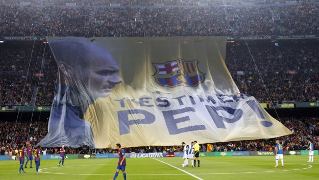 Гуардиола: Повече никога няма да водя Барса