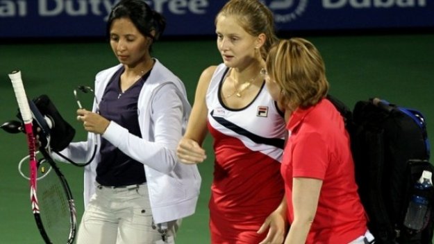 Рускиня припадна на корта в Дубай