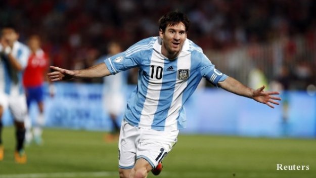 Аржентина не прости на Чили, Меси отново бележи