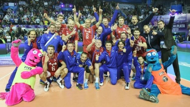 Русия срази Бразилия с 3-0 и триумфира в Световната лига