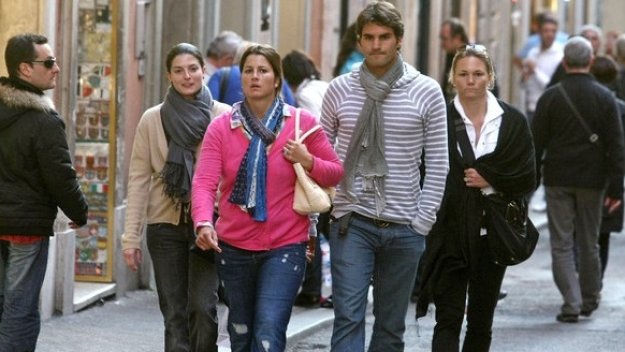 Федерер посреща Коледа в Дубай