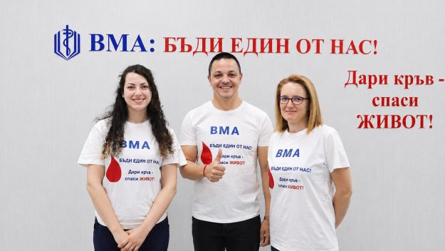 Шампион във водата, пример в живота: Плувецът Цанко Цанков подкрепи ВМА и безвъзмездното кръводаряване