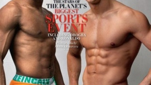 Роналдо и Дрогба се снимат по патриотични гащи + ВИДЕО