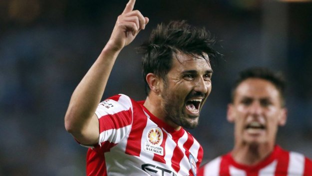 Давид Вия вкара в дебюта си в Австралия